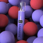 LANA電子煙主機 皮革系列｜380mAh Type-C快充｜8W :10W雙模式｜一代通用煙桿｜顏色-夢幻紫