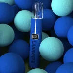 LANA電子煙主機 皮革系列｜380mAh Type-C快充｜8W :10W雙模式｜一代通用煙桿｜顏色-深海藍