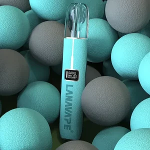 LANA電子煙主機 皮革系列｜380mAh Type-C快充｜8W :10W雙模式｜一代通用煙桿｜顏色-蒂芬尼藍